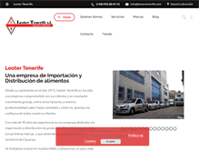 Tablet Screenshot of leotertenerife.com